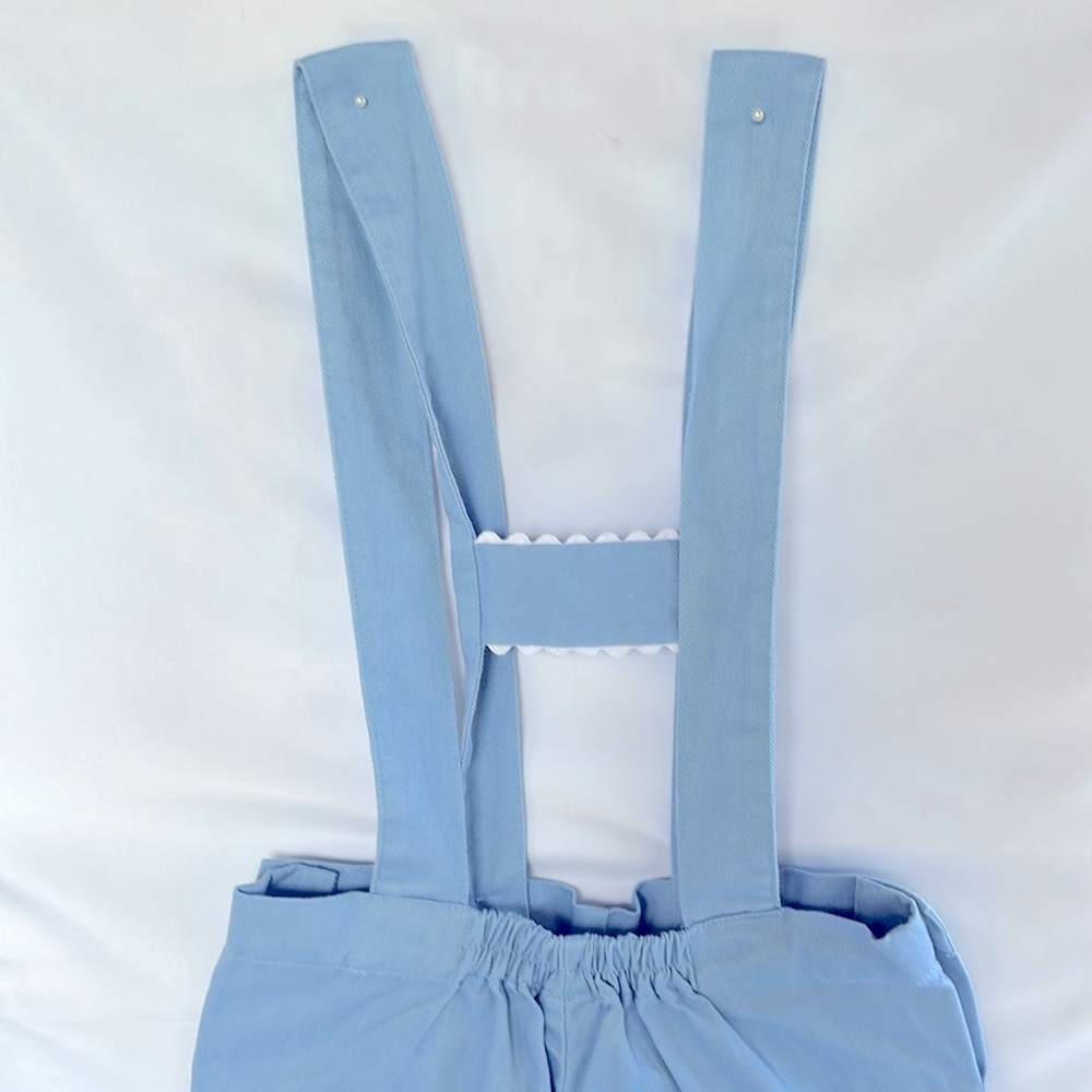 NWOT NECK & NECK KIDS EUROPEAN STYLE KIDS’ OVERALLS  BLUE SIZE 4 MADE IN SPAIN - Picture 5 of 11